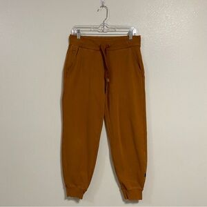 Athleta Jogger Women’s Size Small Mustard Jogger sweatpants Athleisure